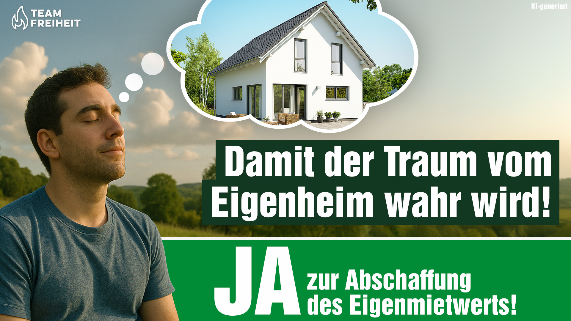 JA zur Abschaffung des Eigenmietwerts